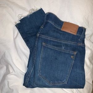Madewell 9” High-Rise straight skinny